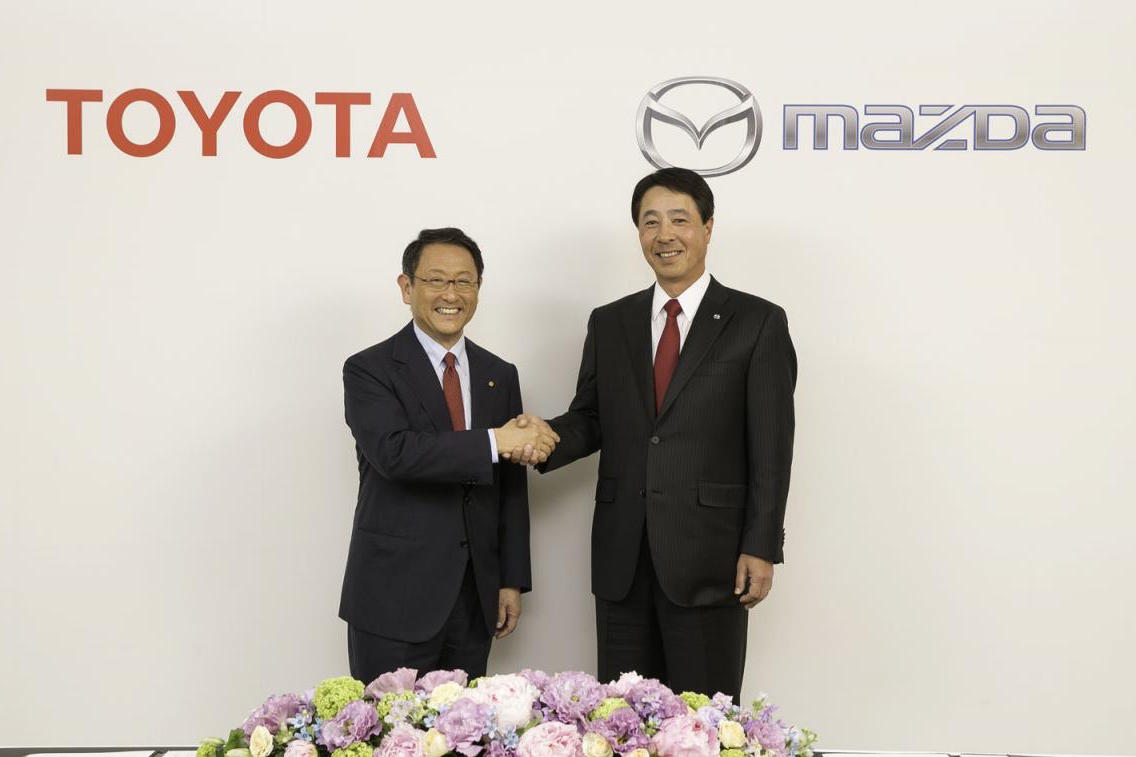 Toyota & Mazda sign long-term partnership agreement