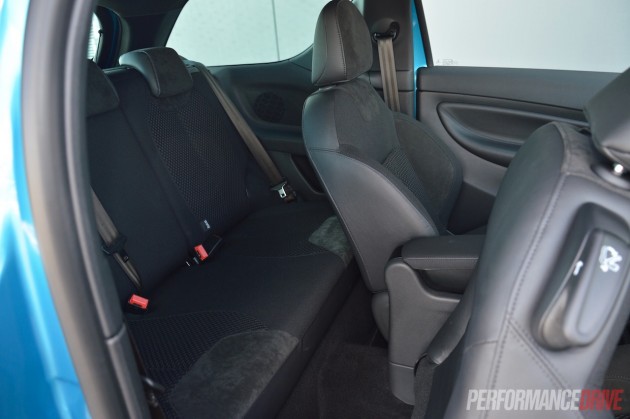 2015 Citroen DS3 DSport-rear seats