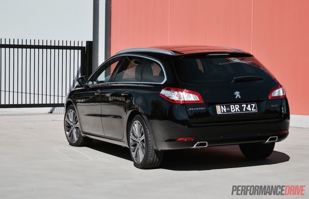 2015 Peugeot 508 GT Touring-rear
