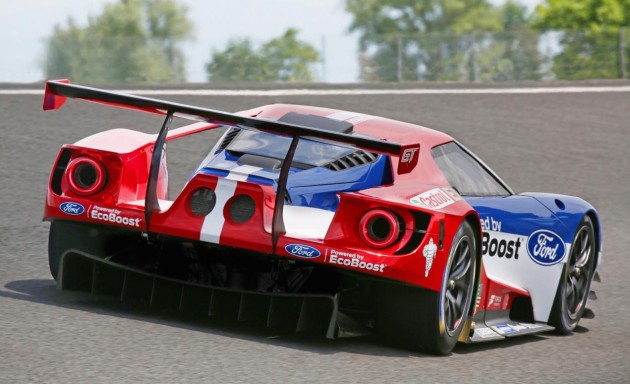 2016 Ford GT LM GTE Pro-rear