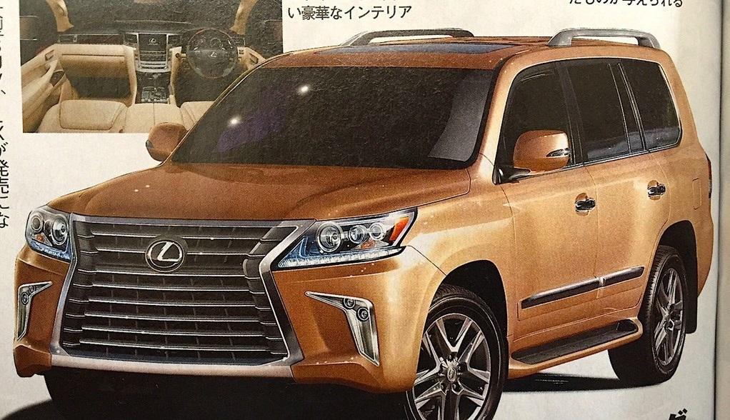 Facelifted 2016 Lexus LX 570 or just a digital prediction?
