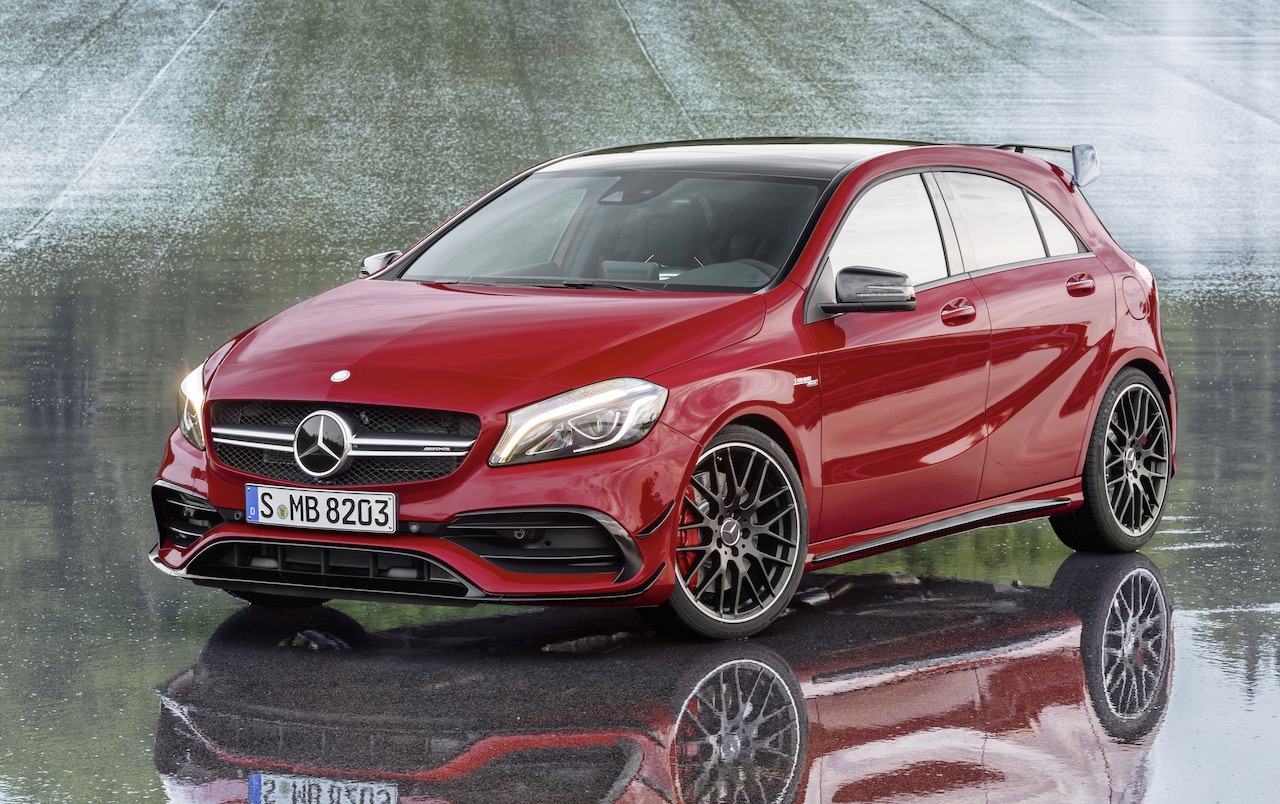 2016 Mercedes-AMG A 45 gets boosted engine, 0-100km/h in 4.2sec