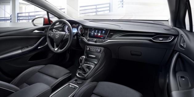 2016 Opel Astra-interior