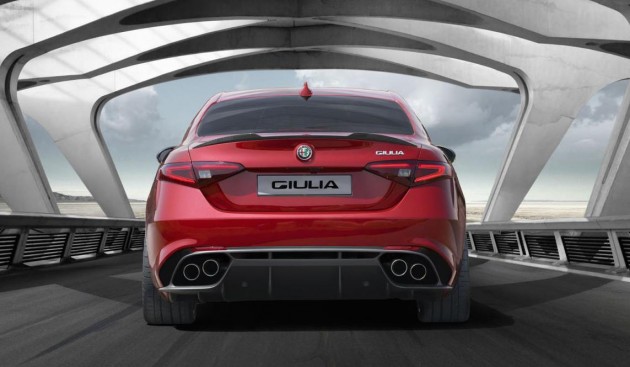 Alfa Romeo Giulia QV-rear