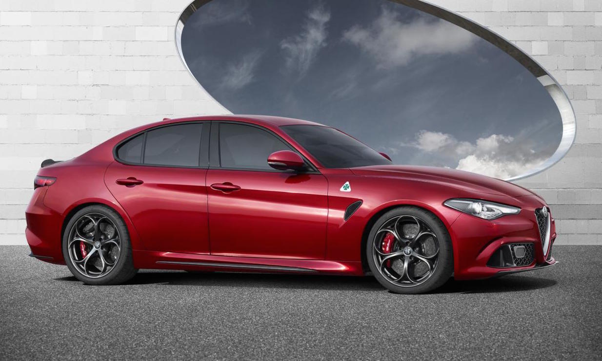 Alfa Romeo Giulia revealed; 375kW QV, RWD and AWD