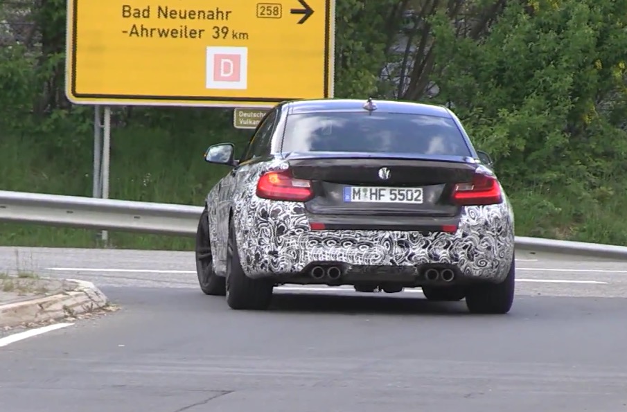 Video BMW M2 prototype spotted again, closer to production