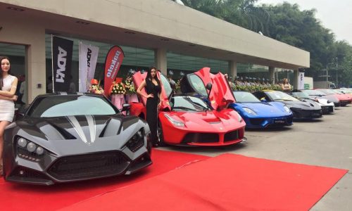 12,000hp hypercar lineup gather for ‘Impressive Wrap’ launch