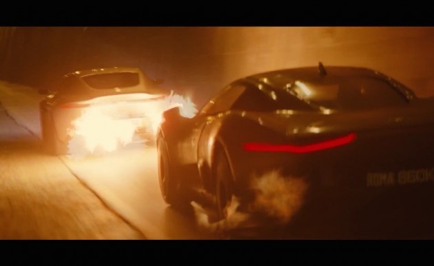 SPECTRE trailer-Jaguar and Aston Martin