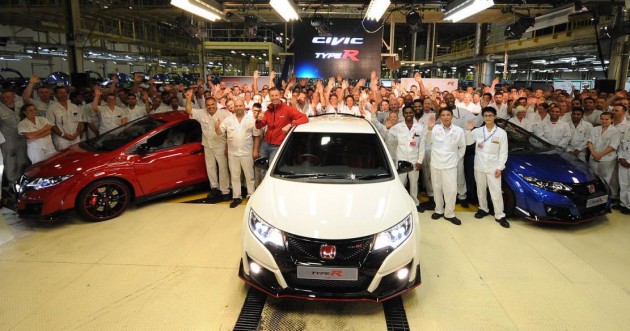 2015 Honda Civic Type R-production