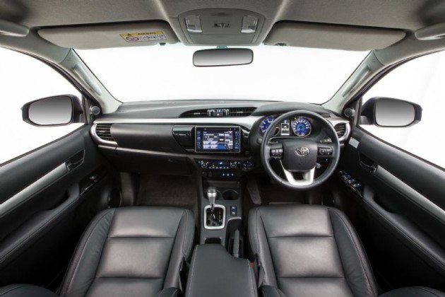 2016 Toyota HiLux SR5 interior