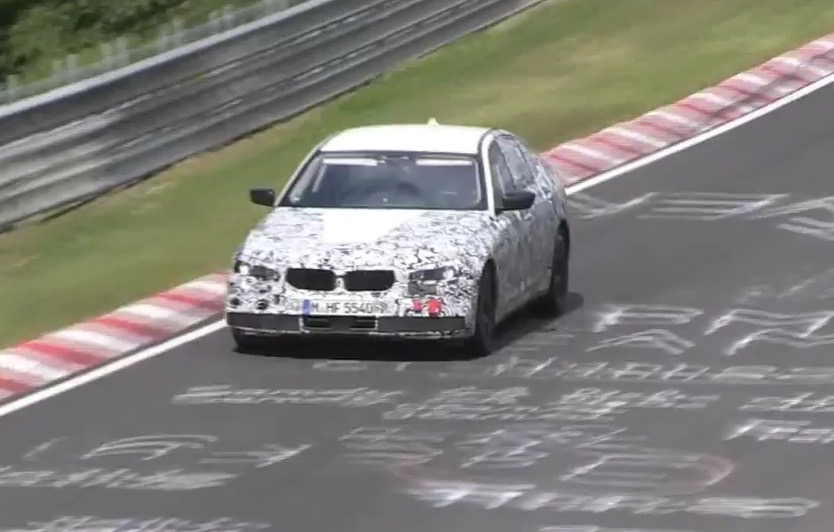 Video: 2017 BMW 5 Series spotted on the Nurburgring