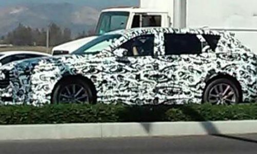 2017 Mazda CX-9 spotted testing, sports sharp new design
