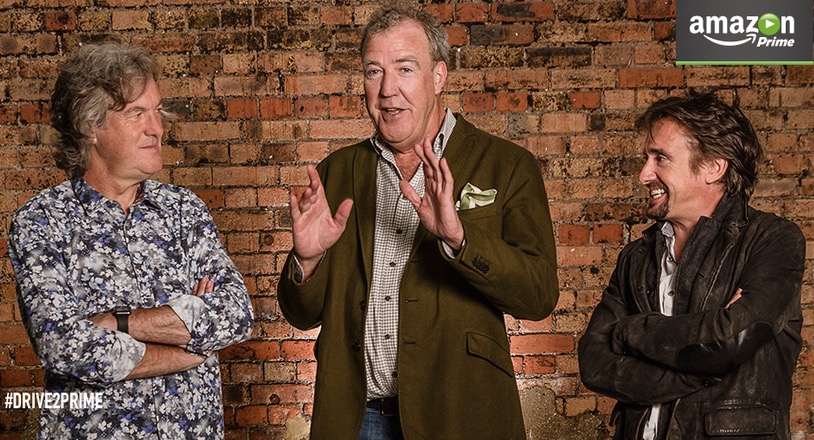 Jeremy Clarkson and Top Gear team sign deal with Amazon