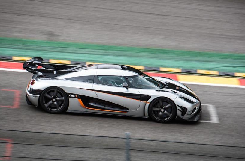 Koenigsegg One:1 breaks another lap record; Spa-Francorchamps