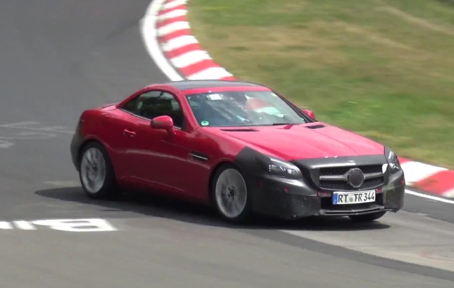Video: Mercedes-Benz SLC prototype spotted, SLK replacement