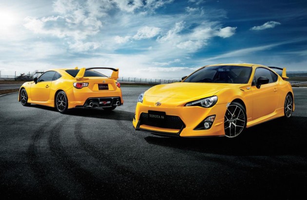 Toyota 86 Yellow Limited edition