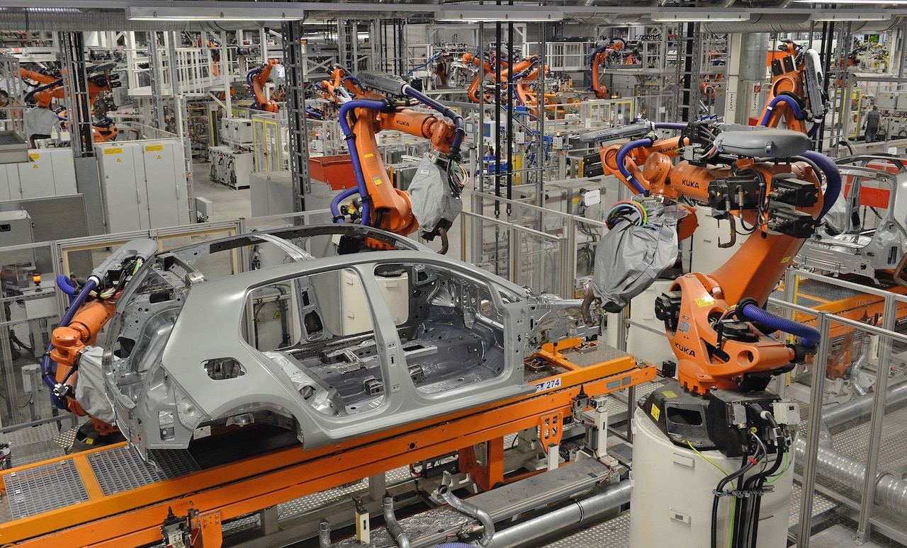 Worker at VW factory crushed to death by robotic arm