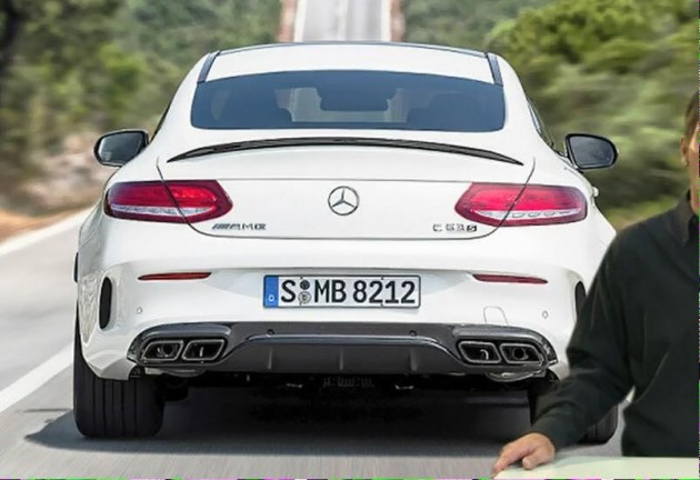 2016 Mercedes-AMG C 63 Coupe-rear