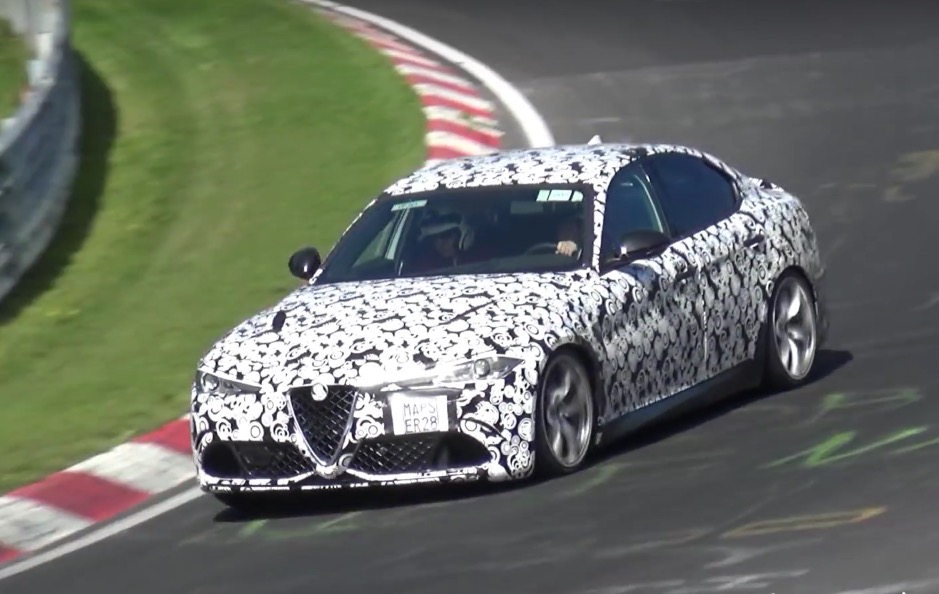 Video: Alfa Romeo Giulia QV prototypes being tested to limits