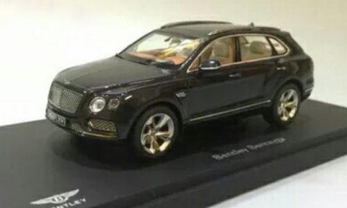 Bentley Bentayga revealed in die-cast 1:18 model form