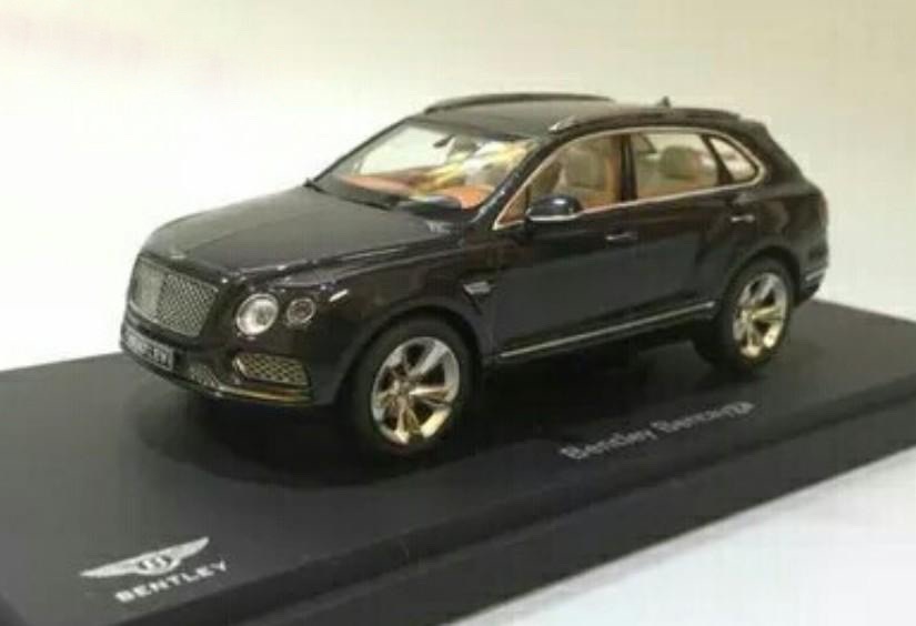 Bentley Bentayga revealed in die-cast 1:18 model form
