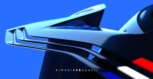 Bugatti Vision Grand Turismo teaser-wing