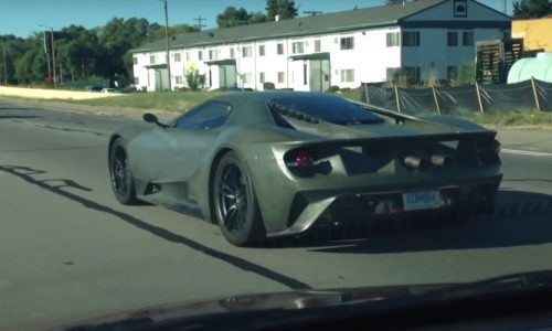 Video: Ford GT prototype spotted testing on streets in Detroit