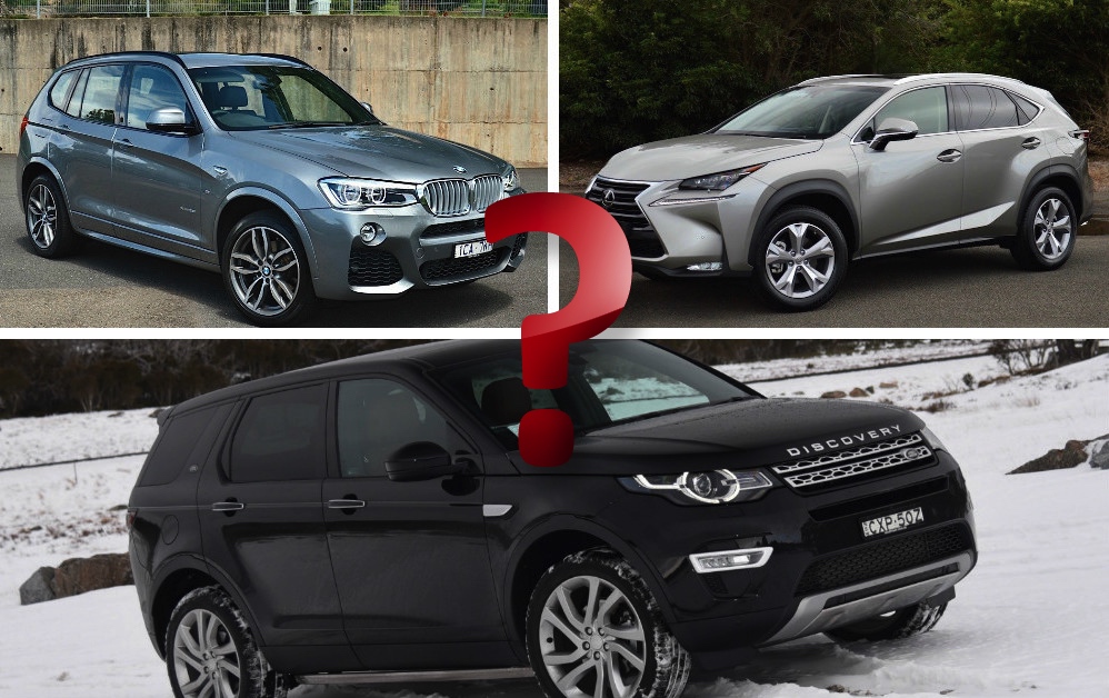 What premium SUV should you buy; Discovery Sport, BMW X3, Lexus NX?
