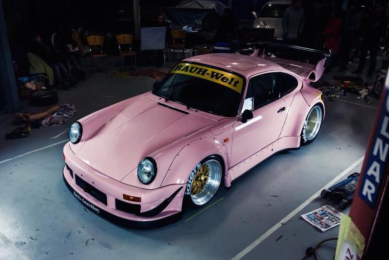 RAUHWelt makes special pink Porsche 911 for Australian debut