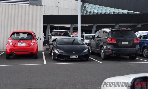 2015 Lamborghini Huracan-car park