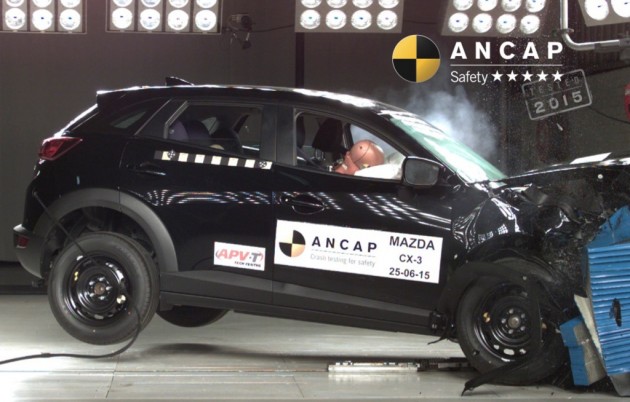 2015 Mazda CX-3 ANCAP crash test