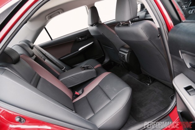 2015 Toyota Camry SX-rear seats