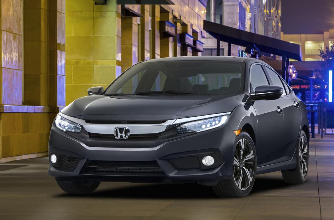 2016 Honda Civic sedan unveiled, gets 1.5L turbo