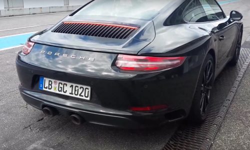 Video: 2016 Porsche 911 engine sound with new 3.0 biturbo