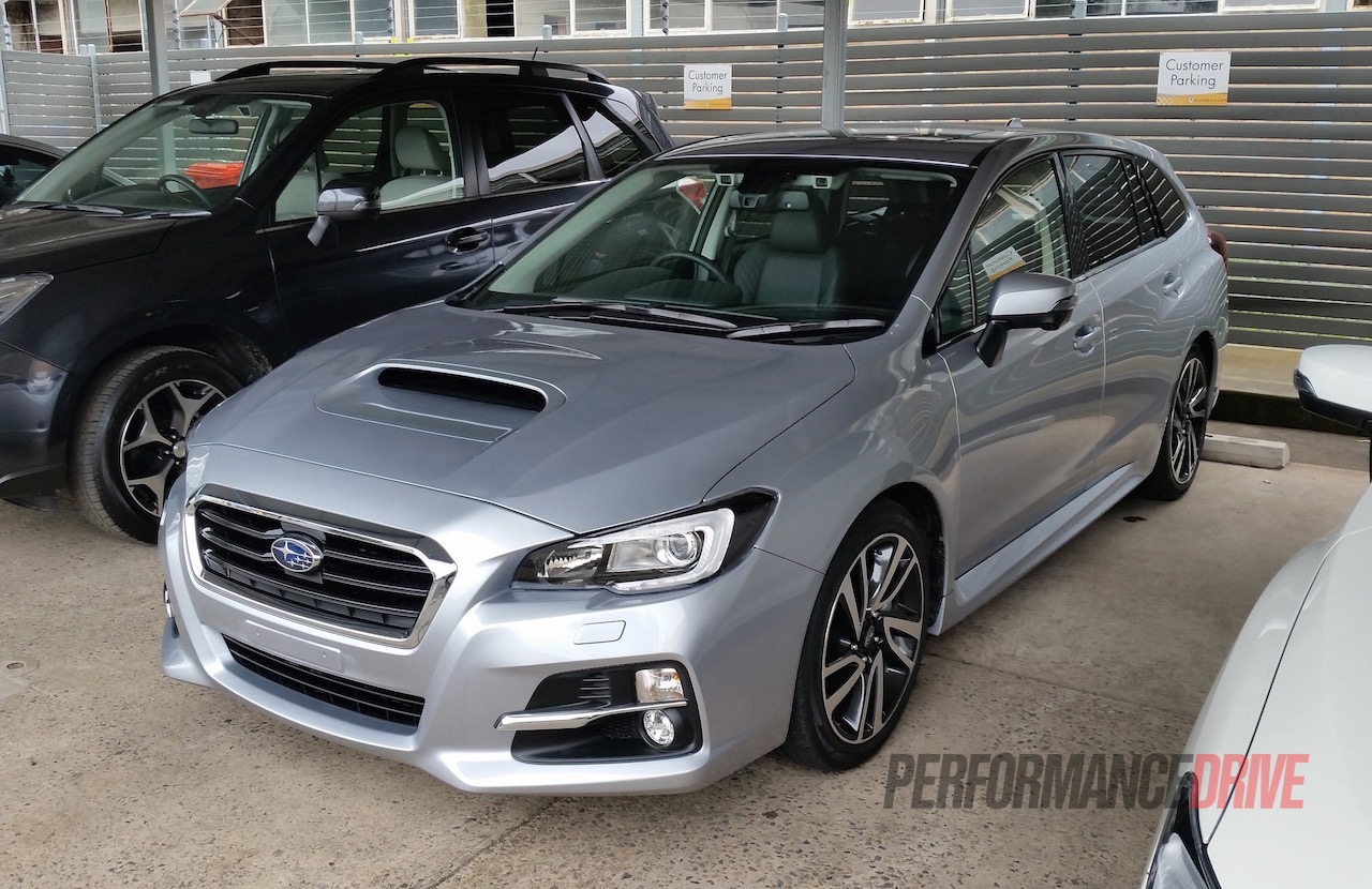 2016 Subaru Levorg spotted in Australia