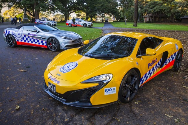 Aston Martin and McLaren-NSW Police