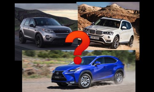 Editorial: What SUV did we buy – Land Rover, Lexus NX, BMW X3?