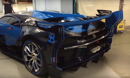 Video: Bugatti Vision Gran Turismo starts its engine