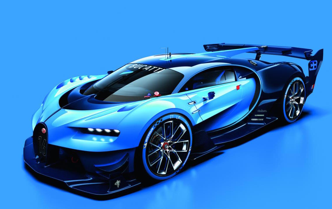 Spectacular Bugatti Vision Gran Turismo concept revealed