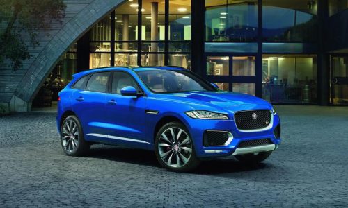 Jaguar F-PACE officially unveiled, 280kW V6 for top model