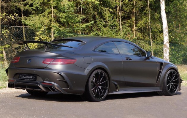Mansory Mercedes-AMG S 63 Coupe Black Edition-rear