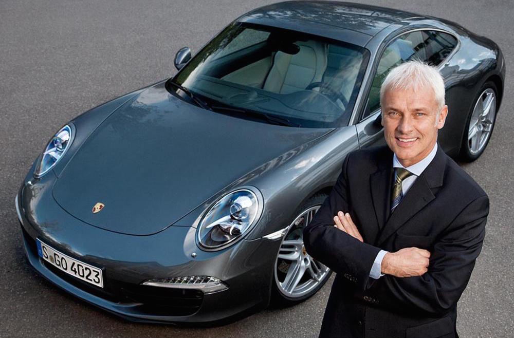 Porsche chairman Matthias Müller becomes Volkswagen CEO