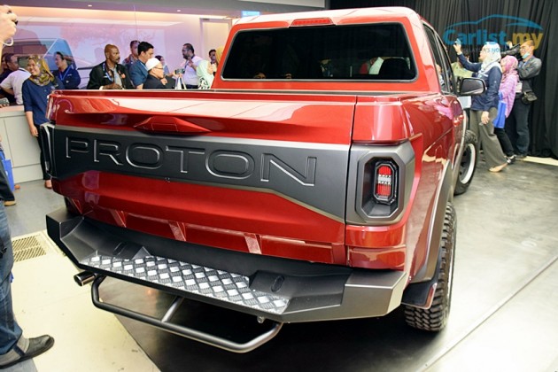2015 Proton pickup concept-rear
