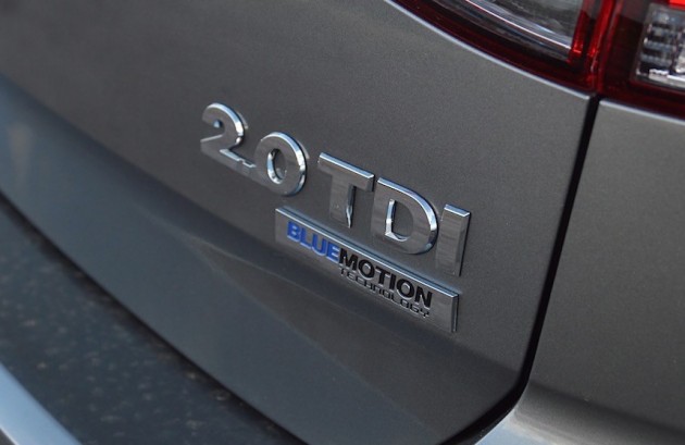 2015 Volkswagen Golf TDI badge
