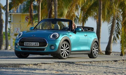 2016 MINI Cooper Convertible unveiled; larger with UKL platform