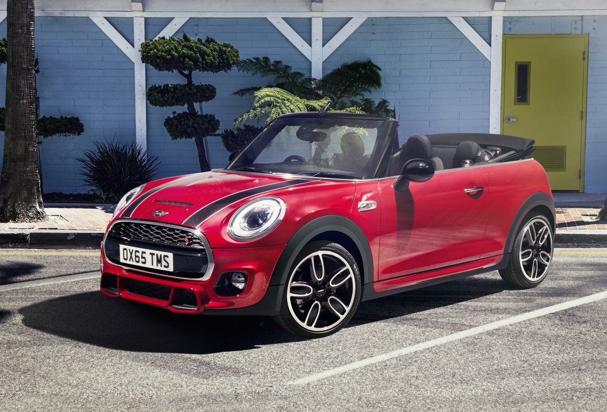 2016 MINI Cooper Convertible unveiled; larger with UKL platform ...