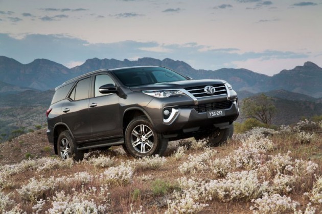 2016 Toyota Fortuner 7-seat SUV on sale in Australia from $47,990 ...