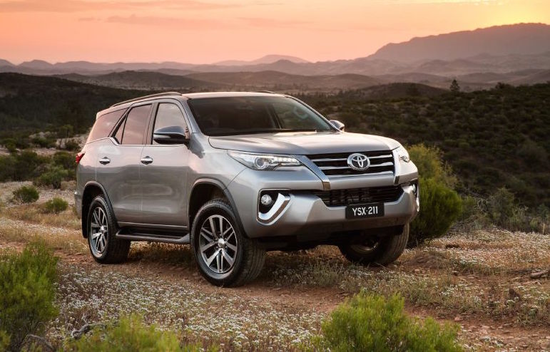 2016 Toyota Fortuner 7-seat SUV on sale in Australia from $47,990