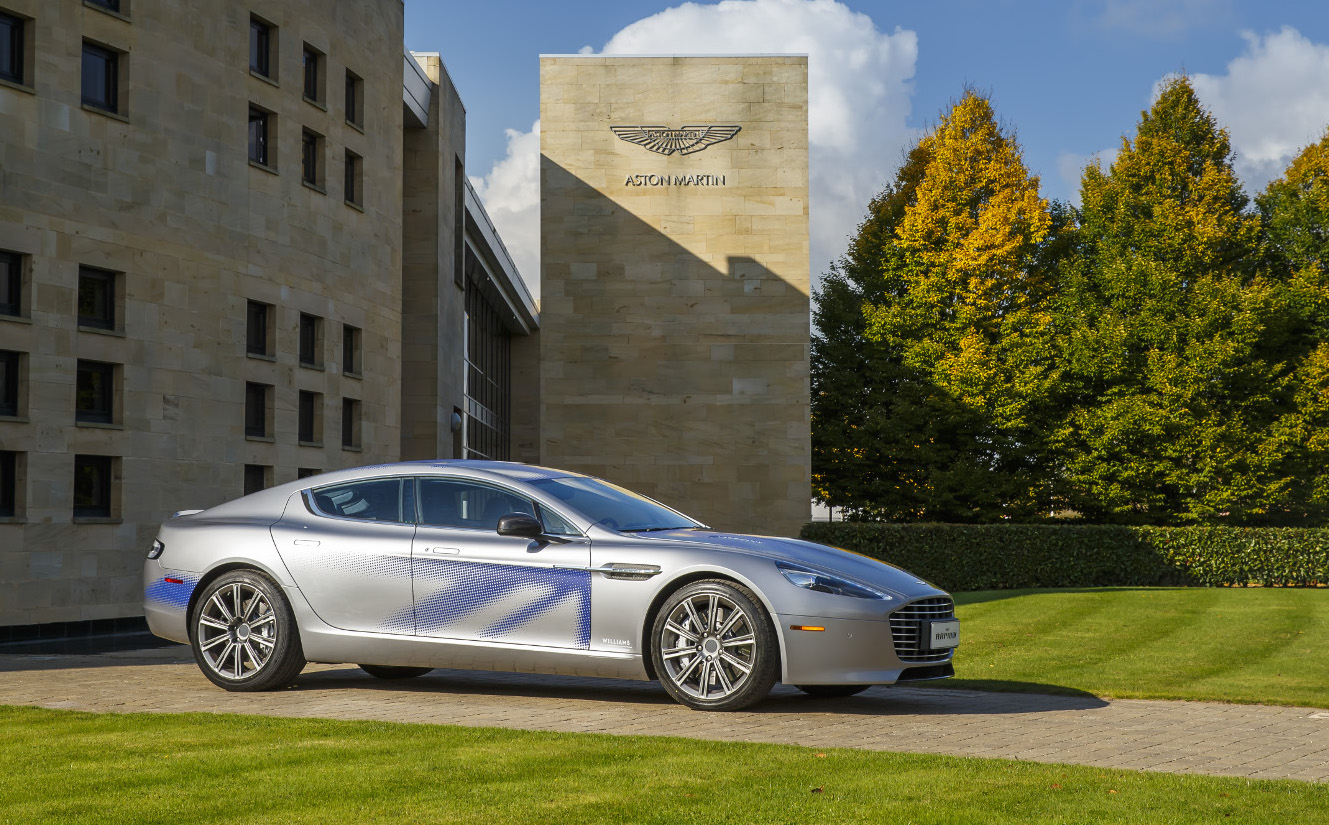 Aston Martin RapidE concept previews future EV