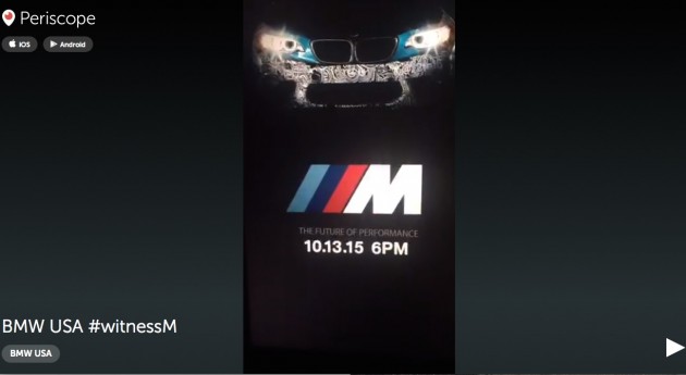BMW M2 teaser